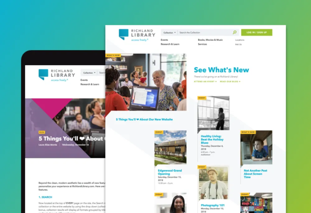 Richland Library - Home Page