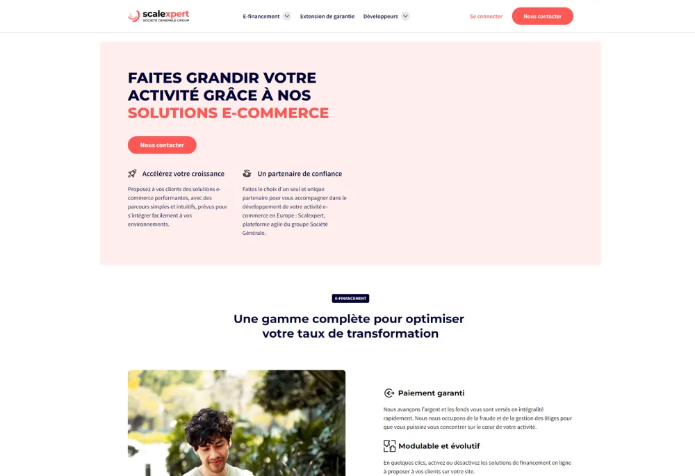 SG ScaleXpert Homepage (truncated)