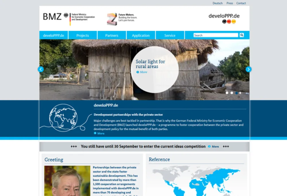 Screenshot www.developpp.de