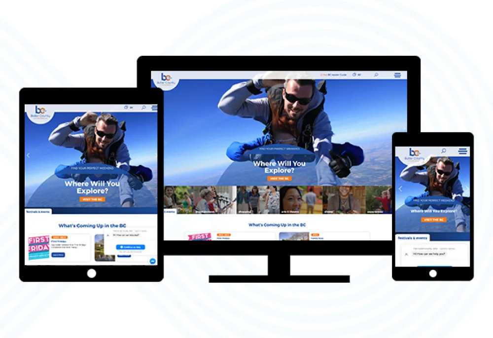 Get to the BC home page on devices