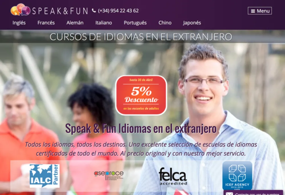 Speak and Fun - Cursos de Idiomas