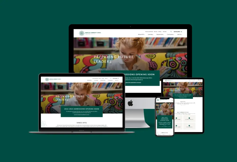 ACS responsive site 
