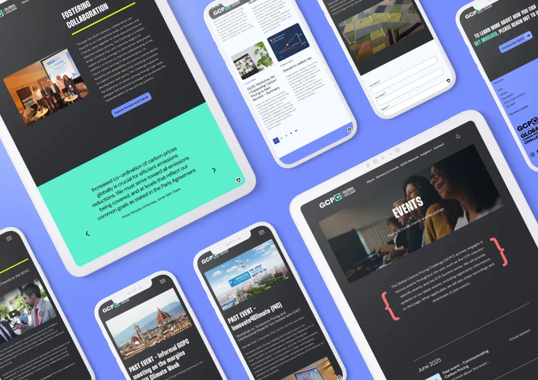 Smart devices and tablets showing user interfaces