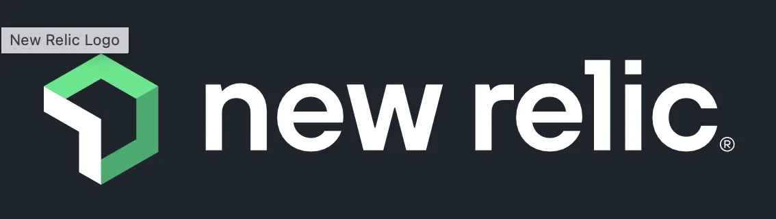 New Relic Corporate logo and wordmark