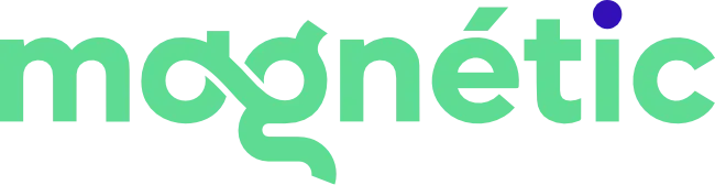 Magnetic logo