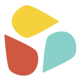 Red, yellow, and blue leafs