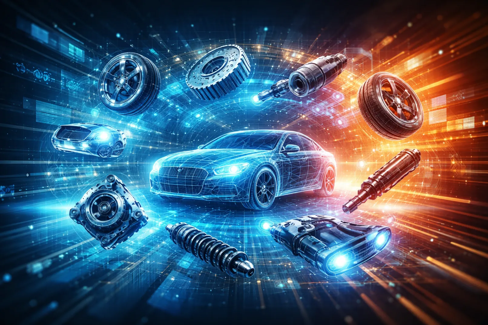 Modern car parts