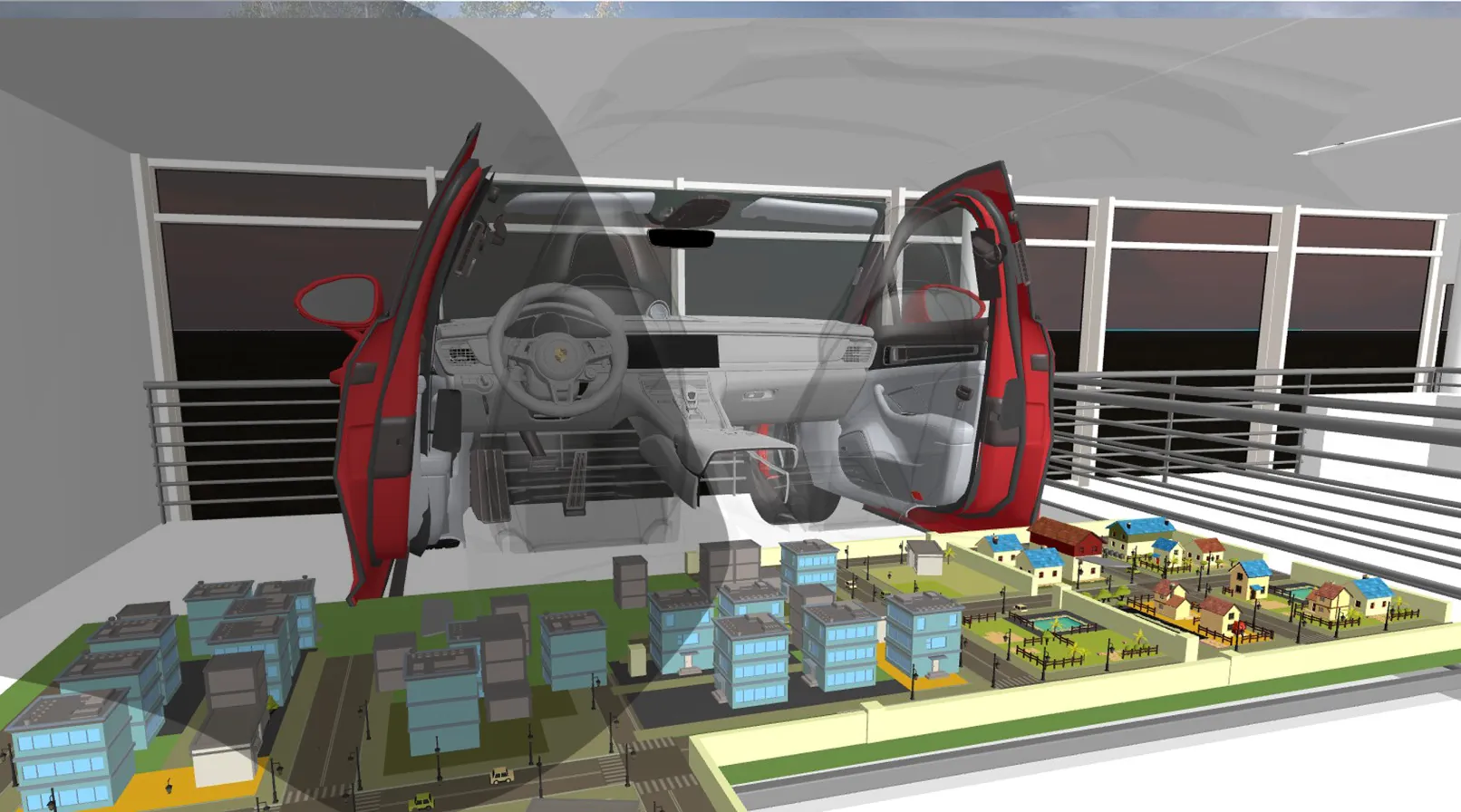 Computer 3D rendered image from the Unity blog. 