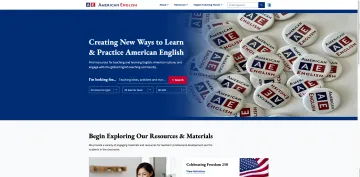 American English Drupal Website