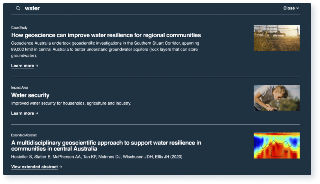 Algolia search