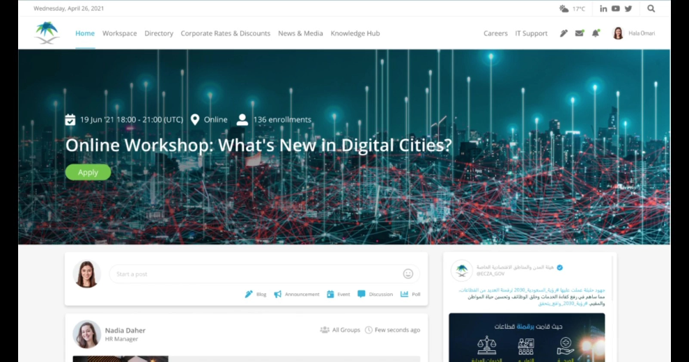 Business Social Community (Intranet) for ECZA | Drupal.org