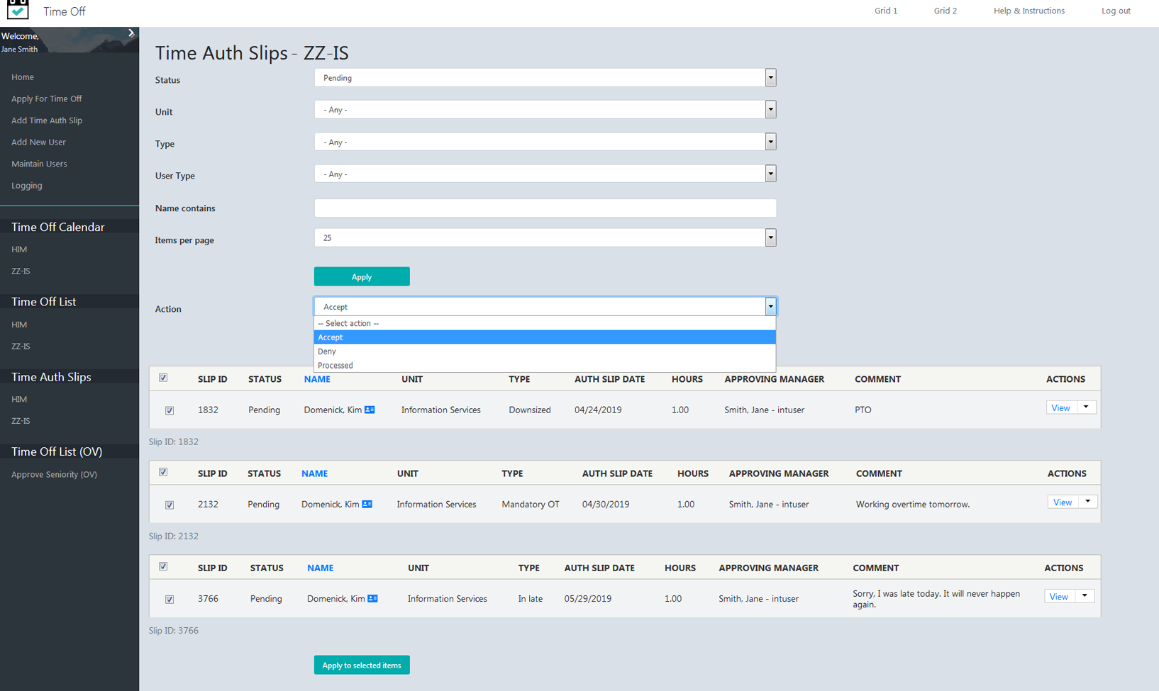 Manager Review Schedule Deviation