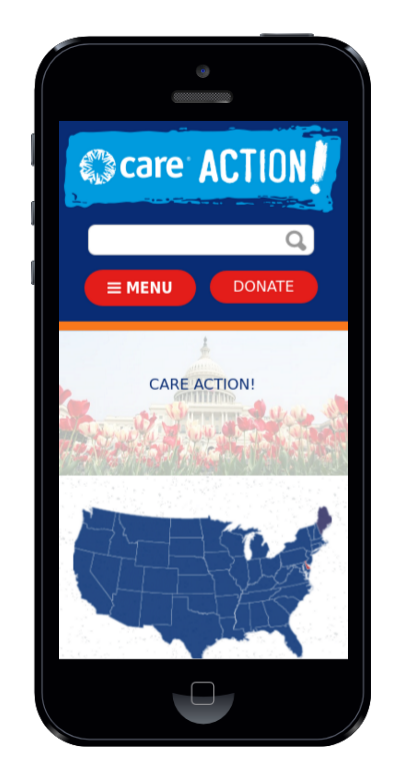 mobile homepage