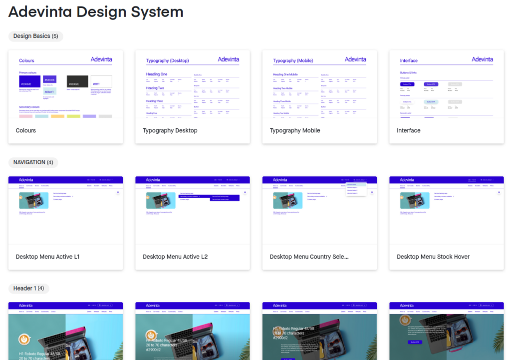 Adevinta design system