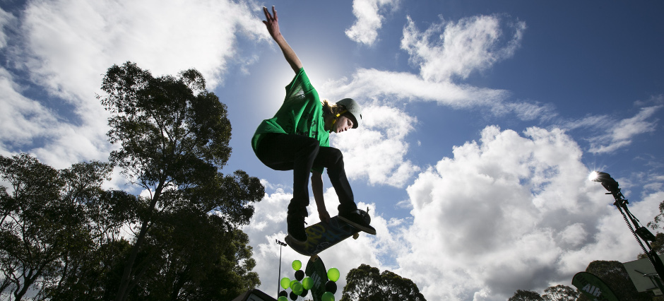 Picture of skateboarder