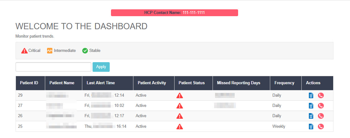 Doctor Dashboard